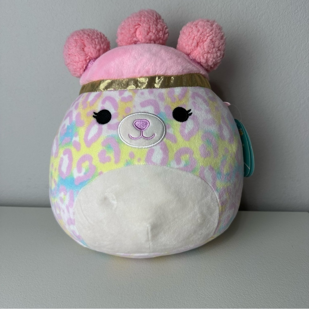 NEW Squishmallows Squishdoos Beebz Cheetah 12” Plush Toy